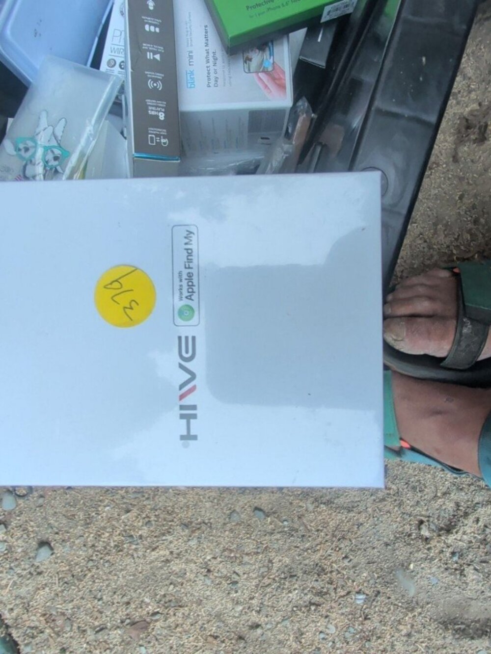 HiVE Find Wallet Smart Apple Find My Slim Rechargeable Black MFW23